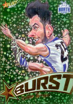 2017 Select Footy Stars - Starburst Caricatures #SB48 Robbie Tarrant Front